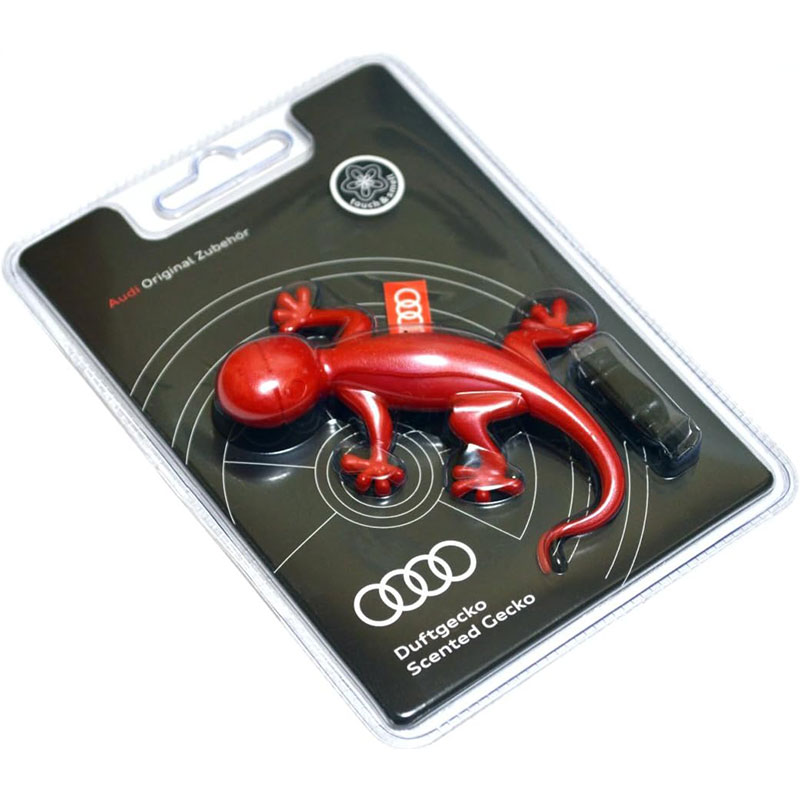 Geco Profumatore Audi al profumo floreale colore rosso - Cod